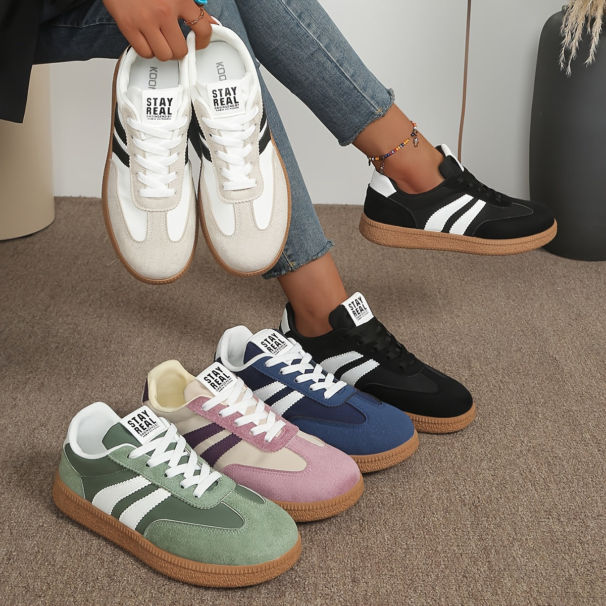 Michèle | Ortopediska retrosneakers