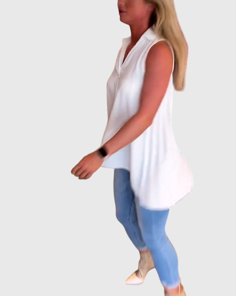 Produktbild – Lina – Ärmlös topp