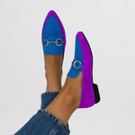 Produktbild – Ginevra – Färgglada Boho Loafers