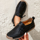 Mathilde | Handstickade bekväma loafers