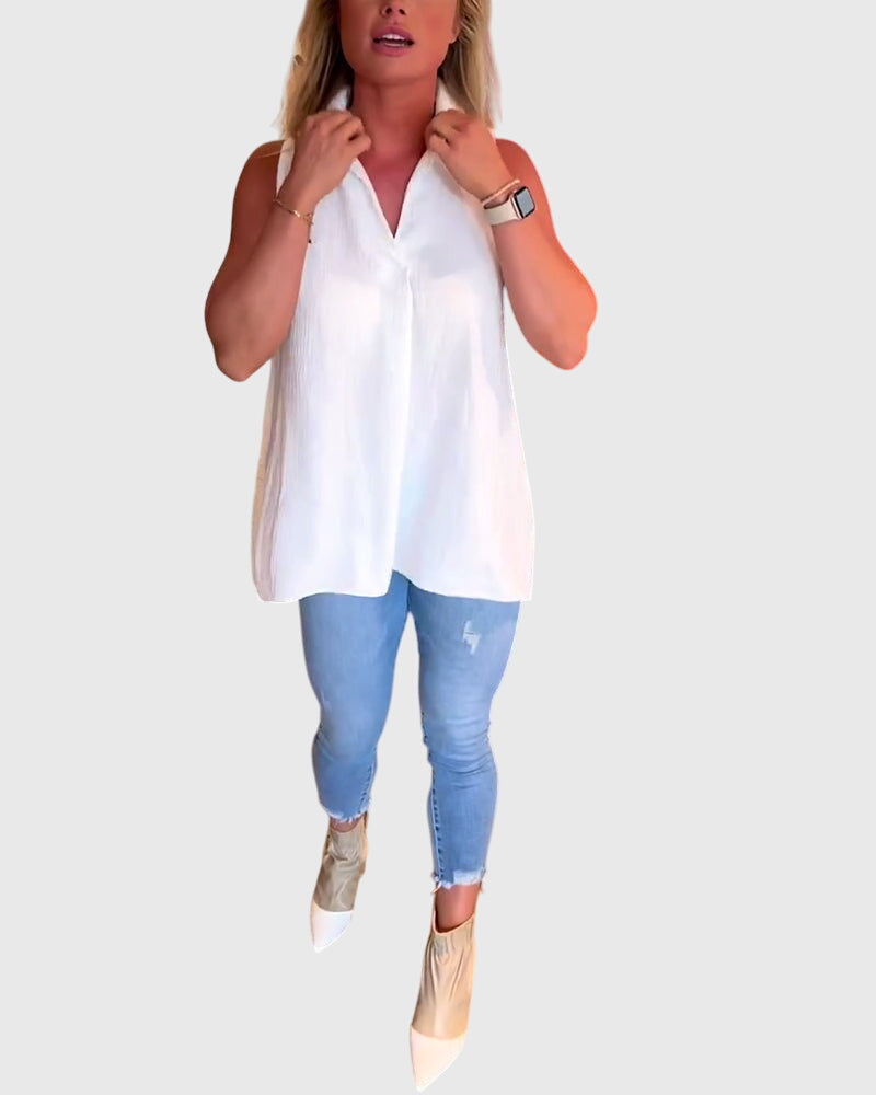 Produktbild – Lina – Ärmlös topp