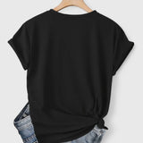 Produktbild – Ivanelle – Bekväm T-shirt med Kort Ärmar