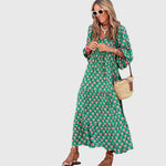Produktbild – Sarah – Boho Maxi Klänning