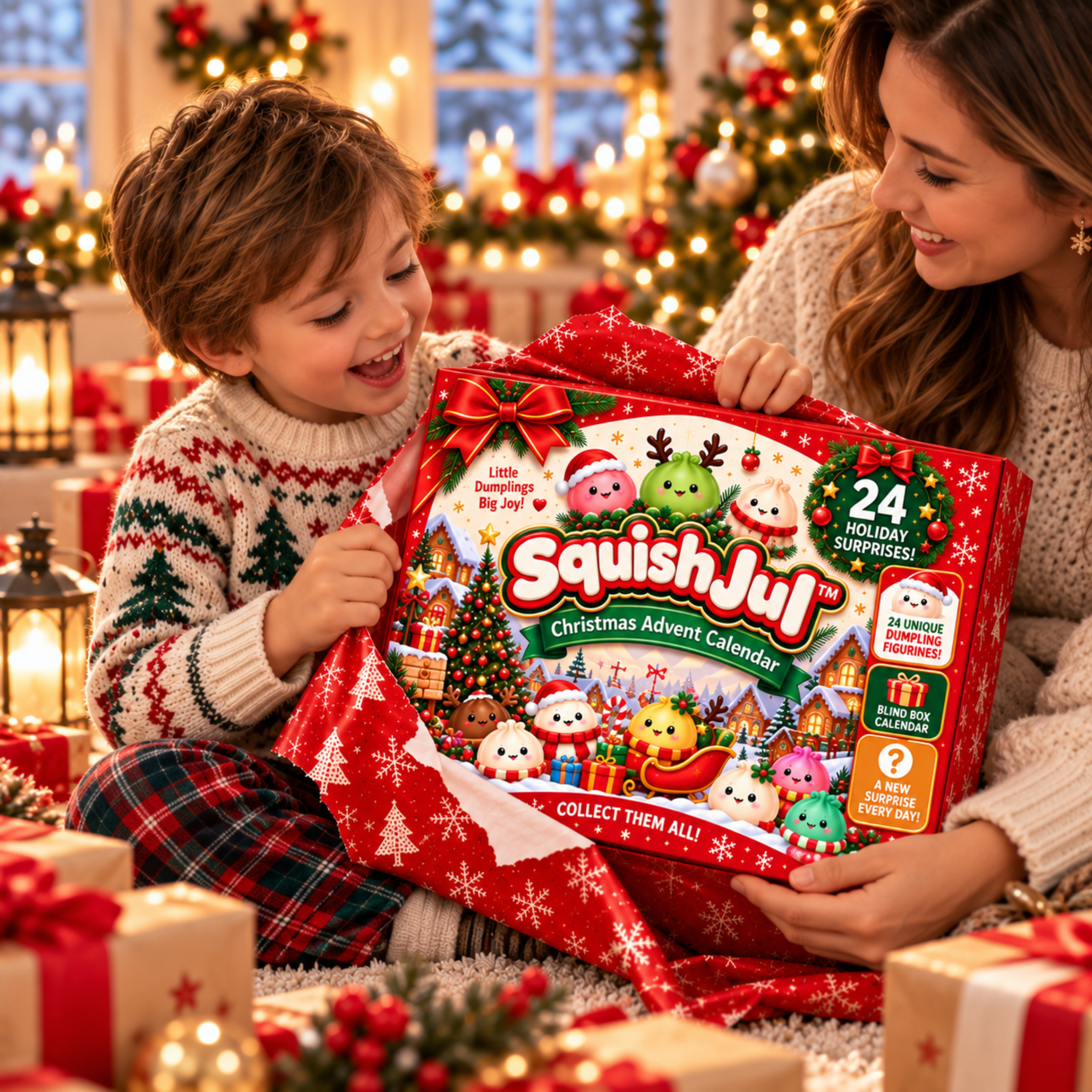 SquishJul™ adventskalender – en söt överraskning varje dag – bild 6