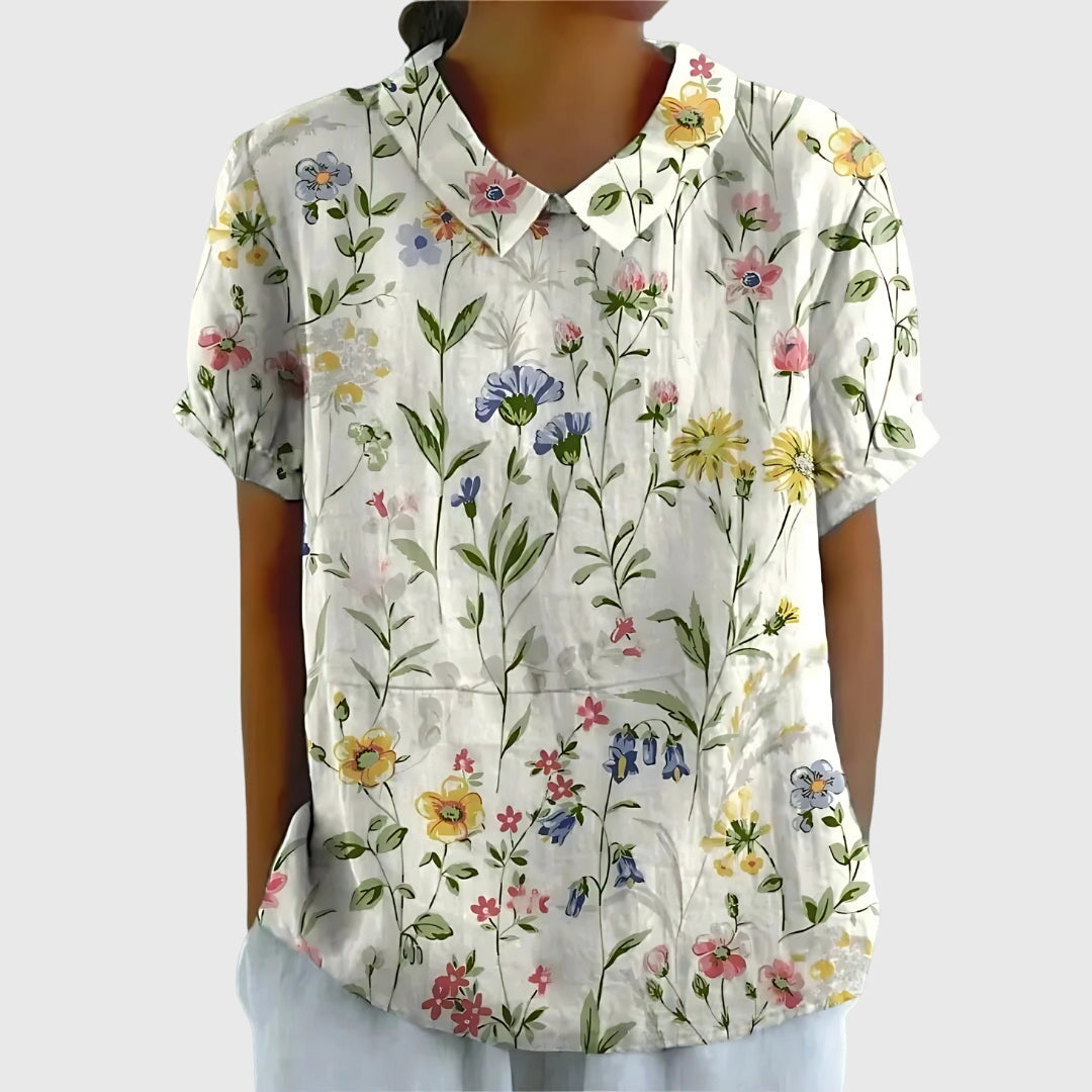Produktbild – Jenna – Blommig blus