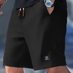 Eleganta stickade herrshorts