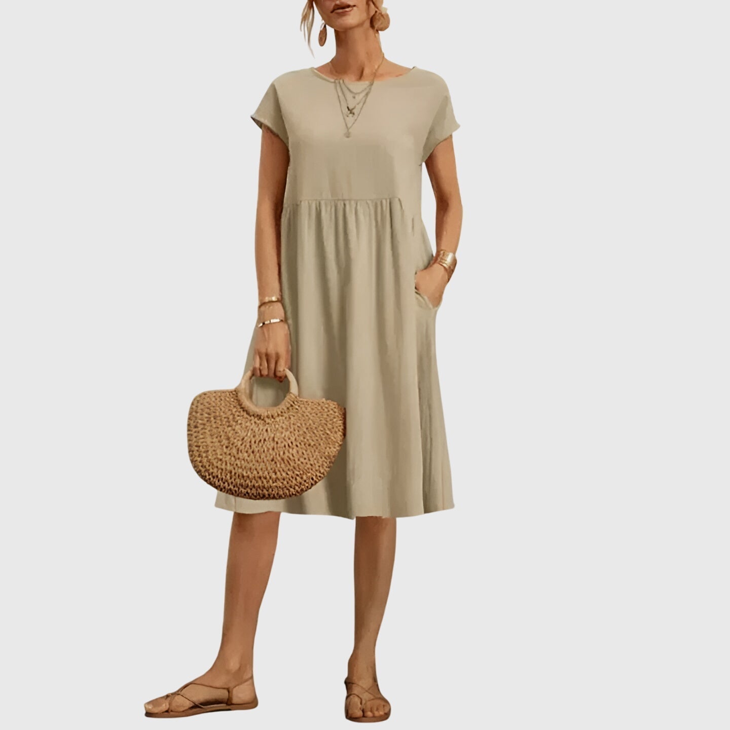Produktbild – Mirabel – Elegant Vårklänning