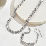 Produktbild – Elegant Rhinestone Fish Tail Set