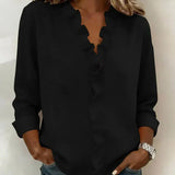 Susan | Blus med volanger