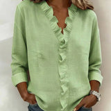 Susan | Blus med volanger