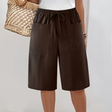 Camille | Eleganta långa shorts