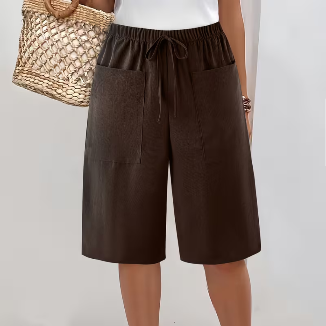 Camille | Eleganta långa shorts