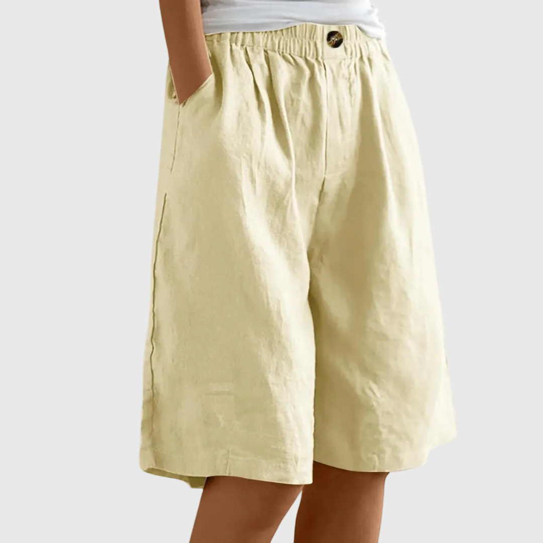 Marie | Vida shorts med resårmidja