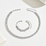 Produktbild – Elegant Rhinestone Fish Tail Set