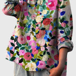 Produktbild – Valeria – Blommig blus