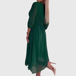 Produktbild – Chloe – Lätt Silkes Chiffon Klänning