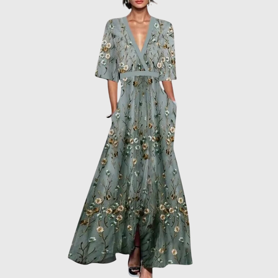 Produktbild – Candice – Elegant Vårklänning