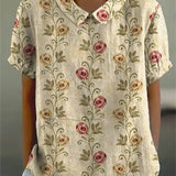 Ellia | Elegant blommig blus