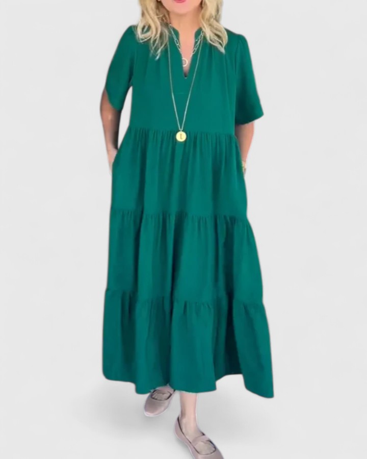 Produktbild – Rebecca – Elegant Maxi Klänning