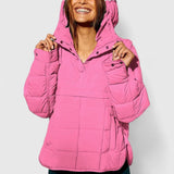 Veronika – vattenavvisande oversized hoodie