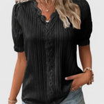 Produktbild – Avienne – Elegant V-ringad blus