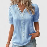 Produktbild – Avienne – Elegant V-ringad blus
