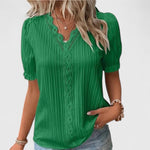Produktbild – Avienne – Elegant V-ringad blus