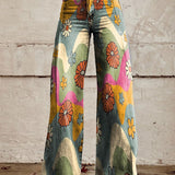 Vida bohemiska jeans med blommönster | Design 4