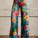 Vida bohemiska jeans med blommönster | Design 10