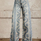 Vida bohemiska jeans med blommönster | Design 2