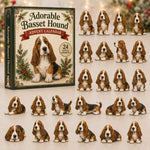 Basset hound – adventskalender 2026 – bild 1