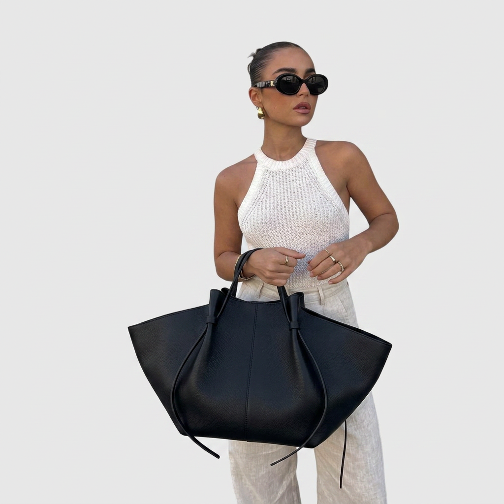 Produktbild – Amelia – Elegant och rymlig shopperväska