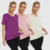 Produktbild – Samantha – Bekväm T-shirt (Pack Om 3)