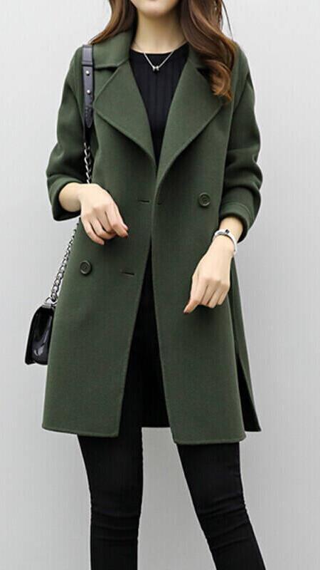 Produktbild – Celina – Lång Trenchcoat