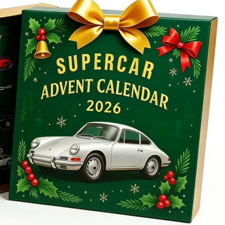 GarageBox™ adventskalender – 24 överraskningar med veteranbilar – bild 1