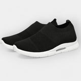 Sneakers med stötdämpande sula