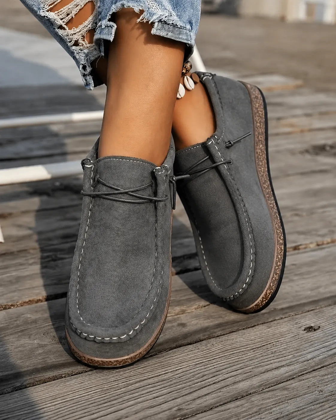 Pauline | Ultramjuka platta loafers