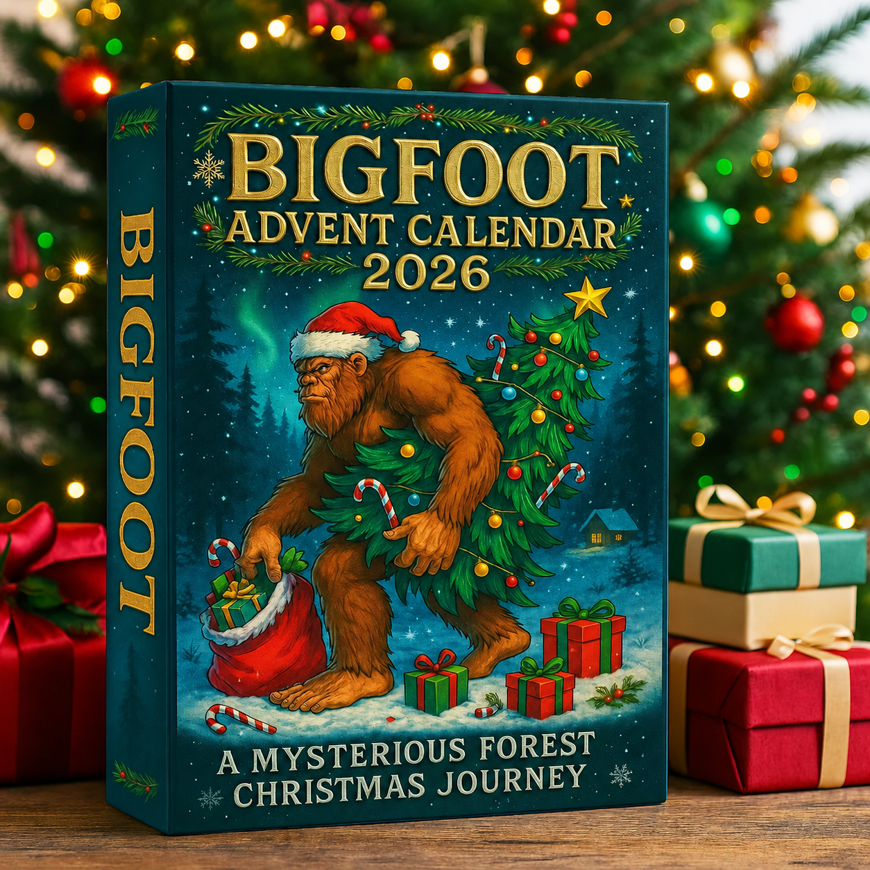 Bigfoot-äventyr – adventskalender 2026 – bild 1