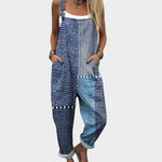 Saga | Mönstrad bekväm jumpsuit