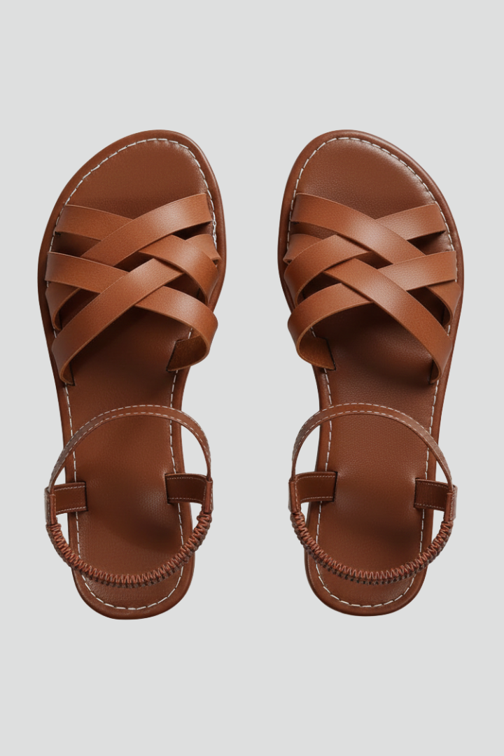 Produktbild – Margaret – Kvinno Sandaler med Korsade Remmar