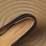 Martine | Pumps med fyrkantig tå