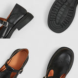 Marie | Klassiska brogue Mary Janes