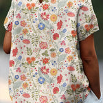 Ellia | Elegant blommig blus