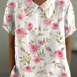 Ellia | Elegant blommig blus