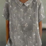 Ellia | Elegant blommig blus