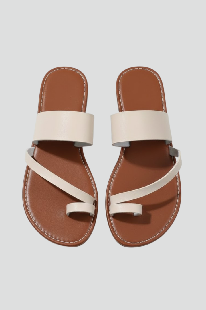 Produktbild – Kimberly – Damens Slip-On Sandaler med Spännsrem