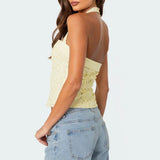 Sommarbris | Virkad bandeautopp