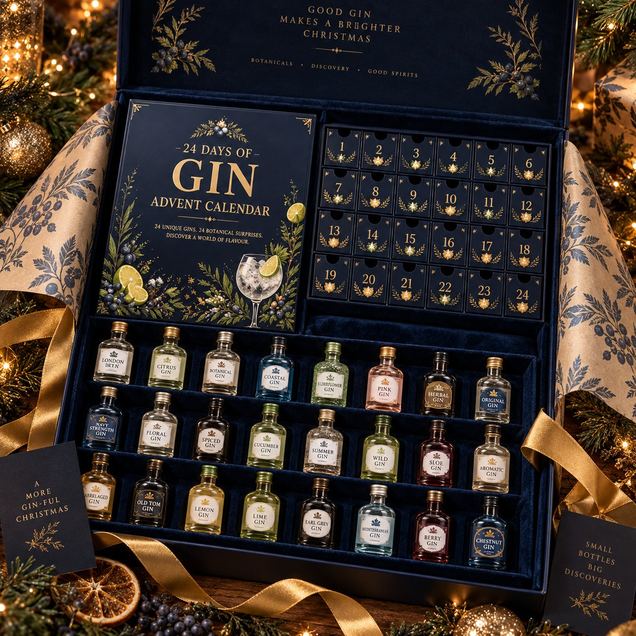 Gin-inspirerad adventskalender – bild 1