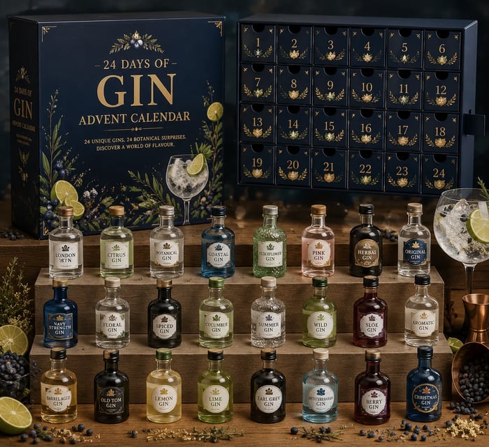 Gin-inspirerad adventskalender – bild 2