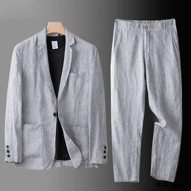 Ottavio | Elegant linneset för herr